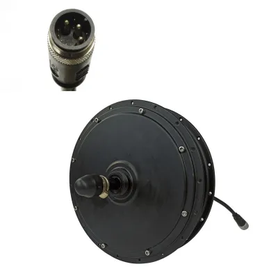 Pilli Batarya 48 Volt 1500 Watt Hub Motor Su Geçirmez