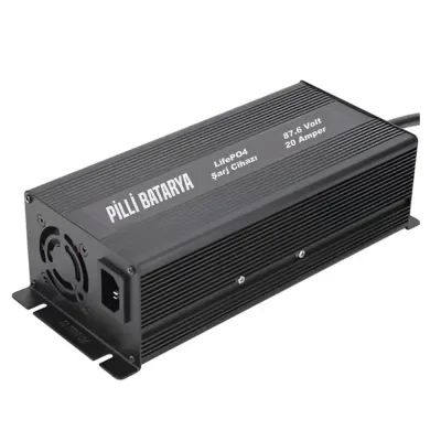 Pilli Batarya 73 Volt (73V) 20S 10Ah CcCv LiFePO4 Şarj Cihazı