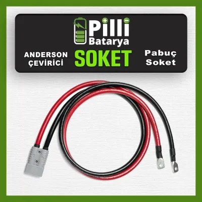 Pilli Batarya Anderson Soket Akü Kablosu Çevirici