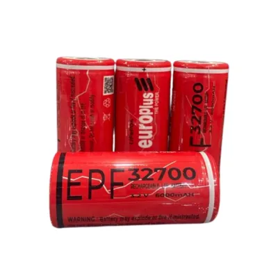 Europlus IFR32700 3.2 Volt (3.2V) 6000 mAh 3C LiFePO4 Pil
