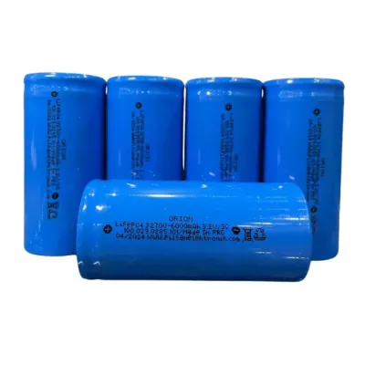 Orion 6200 mAh IFR32700 3.2 Volt (3.2V) LiFePO4 Pil 3C 18A