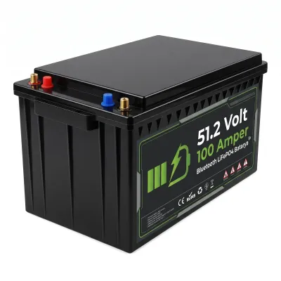 Pilli Batarya 48 Volt 100 Ah LiFePO4 GES Bataryası 5120Wh Bluetooth İzleme