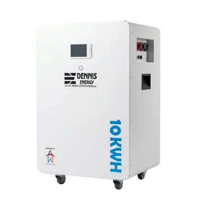 Dennis Energy 51.2 Volt 200 Ah 10.24 kWh LiFePO4 Solar Batarya Daly BMS