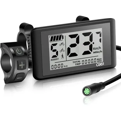 Pilli Batarya Bafang C961 Gösterge Paneli (LCD Ekran)