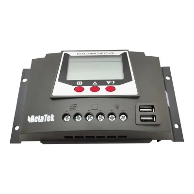 Pilli Batarya Betatek WP40D-BT 40A 12/24/48V Bluetooth'lu PWM Solar Şarj Kontrol Cihazı