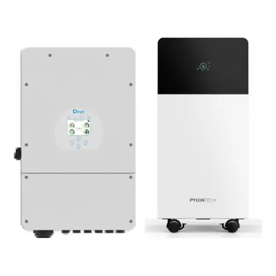 Pilli Batarya Deye 15 kW Hibrit İnverter + Pylontech Fidus Plus 16 kWh LiFePO4 Batarya Seti - Müstakil Ev ve KOBİ İçin