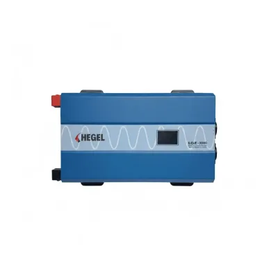 Pilli Batarya Hegel LGE-3080 3000W 12V Ekranlı Bluetooth'lu Tam Sinüs İnverter