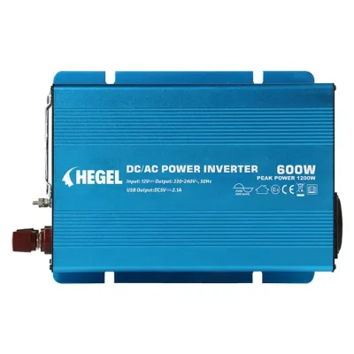 Pilli Batarya Hegel NP600 600W 12V Tam Sinüs İnverter