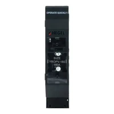 Pilli Batarya Hegel NT1 1000V DC 160A Bıçaklı Sigorta Yuvası
