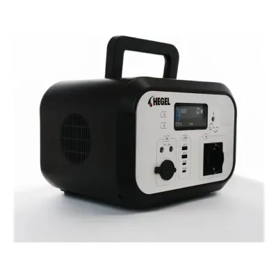 Pilli Batarya Hegel PESS-600 600W 576Wh LiFePO4 Taşınabilir Güç Kaynağı