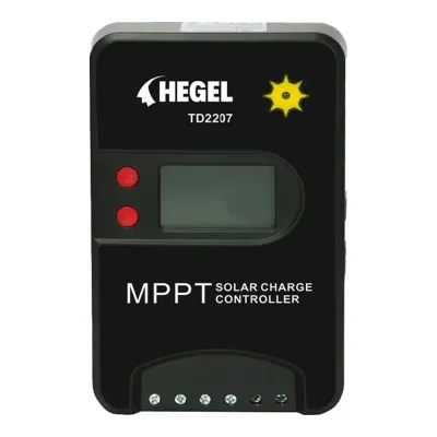 Pilli Batarya Hegel TD2207 20A 12/24V MPPT Solar Şarj Kontrol Cihazı