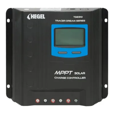 Pilli Batarya Hegel TD2310TU 30A 12/24V MPPT Solar Şarj Kontrol Cihazı