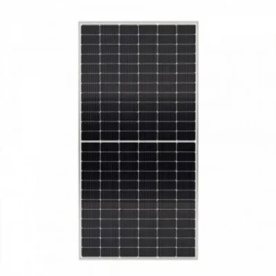 Pilli Batarya HT Solar 455Wp B Class Half Cut Monokristal Güneş Paneli Solar 455 Watt