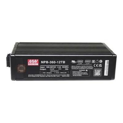 Pilli Batarya Mean Well NPB-360-12TB 360W 13,8V 20A Akü Şarj Cihazı
