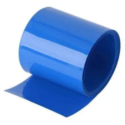 Pilli Batarya Shrink Makaron Mavi 58 cm Isıyla Daralan PVC 1 Metre