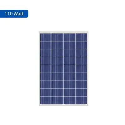 Pilli Batarya Suneng 110Watt 110Wp 36 Hücreli Polikristal Güneş Paneli Solar