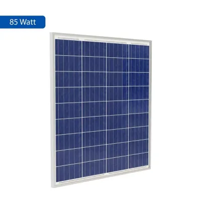 Pilli Batarya Suneng 85 Wp 36 Hücreli Polikristal Güneş Paneli Solar 85 Watt