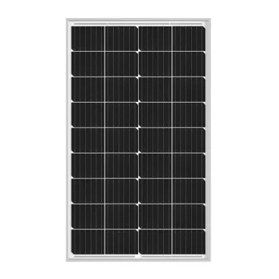 Pilli Batarya TommaTech 75 Watt 36 Hücreli Monokristal Güneş Paneli