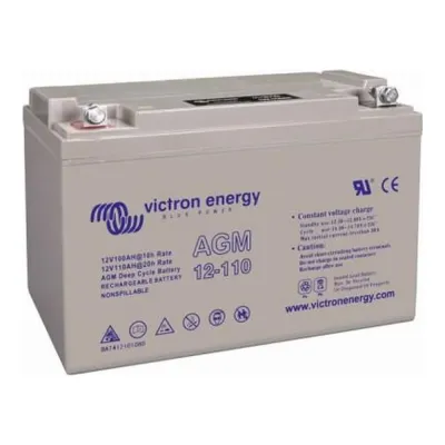 Pilli Batarya Victron Energy 12V 110Ah AGM Deep Cycle Akü - BAT412101084, Irgat ve Baş İtici İçin