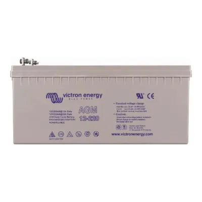 Pilli Batarya Victron Energy 12V 220Ah AGM Deep Cycle Akü - BAT412201085, M8 Terminal