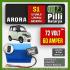 Arora S1 72V 60Ah LiFePO4 Lityum Akü – Smart Bluetooth Özellikli Batarya