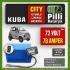 Pilli Batarya Kuba City 72V 78Ah LiFePO4 Lityum Akü – Smart Bluetooth Özellikli Batarya