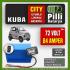Pilli Batarya Kuba City 72V 84Ah LiFePO4 Lityum Akü – Smart Bluetooth Özellikli Batarya
