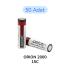 Pilli Batarya 50 Adet Orion 18650P 3.7 Volt (3.7V) 2000 mAh 15C Li-ion Şarj Edilebilir Pil