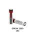 Pilli Batarya Orion 18650P 3.7 Volt (3.7V) 2000 mAh 15C Li-ion Şarj Edilebilir Pil