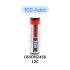 Pilli Batarya 100 Adet Orion 18650P 3.7 Volt (3.7V) 2450 mAh 12C Li-ion Şarj Edilebilir Pil