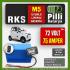 Pilli Batarya RKS M5 LiFePO4 Akü 72V 75Ah — JK Jikong Smart Bluetooth Lityum Batarya