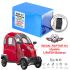 Regal Raptor K4 Elektrikli Araba Bataryası 72 Volt 24 Amper Smart LiFePO4 Batarya