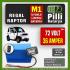 Pilli Batarya 72V 36Ah LiFePO4 Lityum Akü — Regal Raptor M1 Uyumlu (72 Volt 36 Amper), JK Jikong Smart Bluetooth BMS