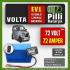 Volta EV1 72V 72Ah LiFePO4 Lityum Akü – Smart Bluetooth Özellikli Batarya