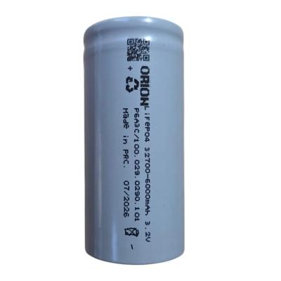 Orion 6000 mAh IFR32700 3.2 Volt (3.2V) LiFePO4 Pil 3C 18A