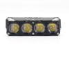 Pilli Batarya 4 Lensli Şimşek Modlu LED Far Barı (12V–60V, Su Geçirmez, Evrensel Bağlantı)