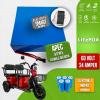 Apec APM5 Moped 60 Volt 24 Ah LiFePO4 Smart Bluetooth Batarya