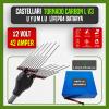 Castellari Tornado Carbon L V3 Uyumlu 12V 42Ah LiFePO4 Lityum Akü – Zeytin Hasat Makinesi Bataryası