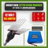 Pilli Batarya 12V 60Ah LiFePO4 Lityum Akü - Energy Sasa Zeytin Silkme Makinesi Uyumlu (12 Volt 60 Amper), Standart BMS