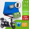 Falcon Frida 7000 Moped 60 Volt 24 Ah LiFePO4 Smart Bluetooth Batarya