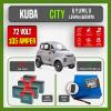 Kuba City 72V 105Ah LiFePO4 Lityum Akü – Smart Bluetooth Özellikli Batarya