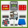 Motolux Fayton FX24 60 Volt 42 Ah LiFePO4 Smart Bluetooth Batarya