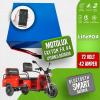 Motolux Fayton FX44 72 Volt 42 Ah LiFePO4 Smart Bluetooth Batarya