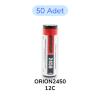 Pilli Batarya 50 Adet Orion 18650P 3.7 Volt (3.7V) 2450 mAh 12C Li-ion Şarj Edilebilir Pil