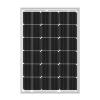 Pilli Batarya TommaTech 35 Watt 36 Hücreli Monokristal Güneş Paneli