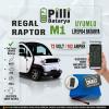 Regal Raptor M1 72V 102Ah LiFePO4 Lityum Akü – Smart Bluetooth Özellikli Batarya