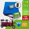 Stmax Elit 960 Moped 72 Volt 42 Amper LiFePO4 Smart Batarya