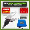 Pilli Batarya 12V 72Ah LiFePO4 Lityum Akü - Volpi Zeytin Silkme Makinesi Uyumlu (12 Volt 72 Amper), Standart BMS