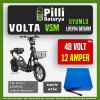 Volta VSM 48V 12Ah LiFePO4 Lityum Akü – Volta VSM Lityum Batarya