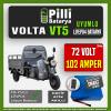 Volta VT5 72V 102Ah LiFePO4 Lityum Akü – Smart Bluetooth Özellikli Batarya